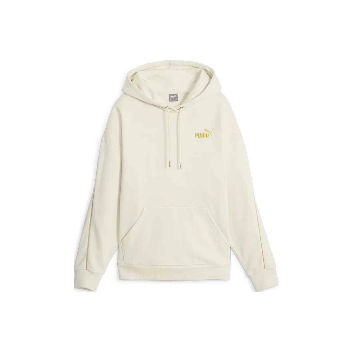 PUMA Essentials+ Essentials+ MINIMAL GOLD Hoodie Fleece Sweatshirt Women's White