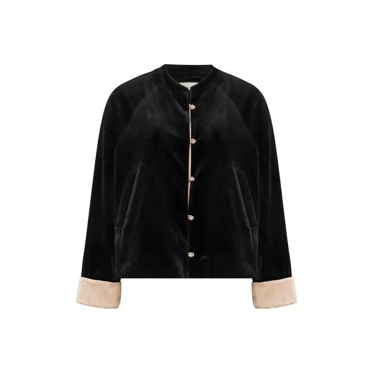 MEIYANG Куртки Пальто Женские Черный Розовый