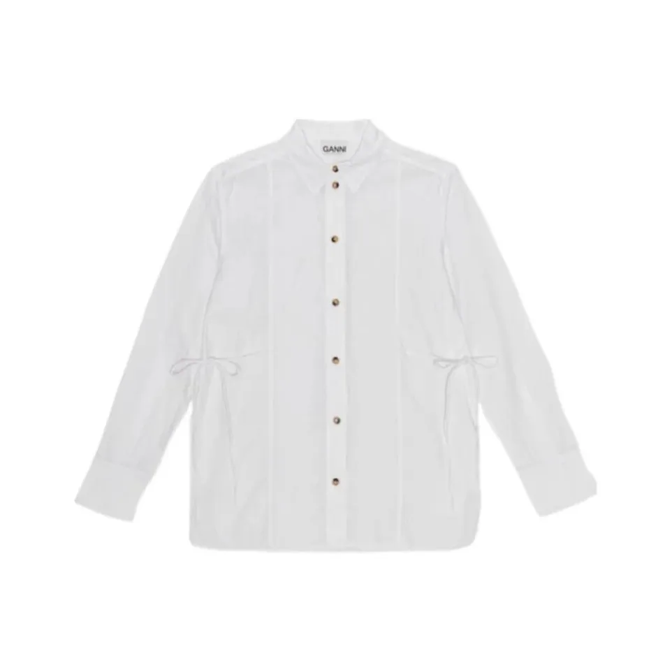 GANNI Белые Женские Рубашки