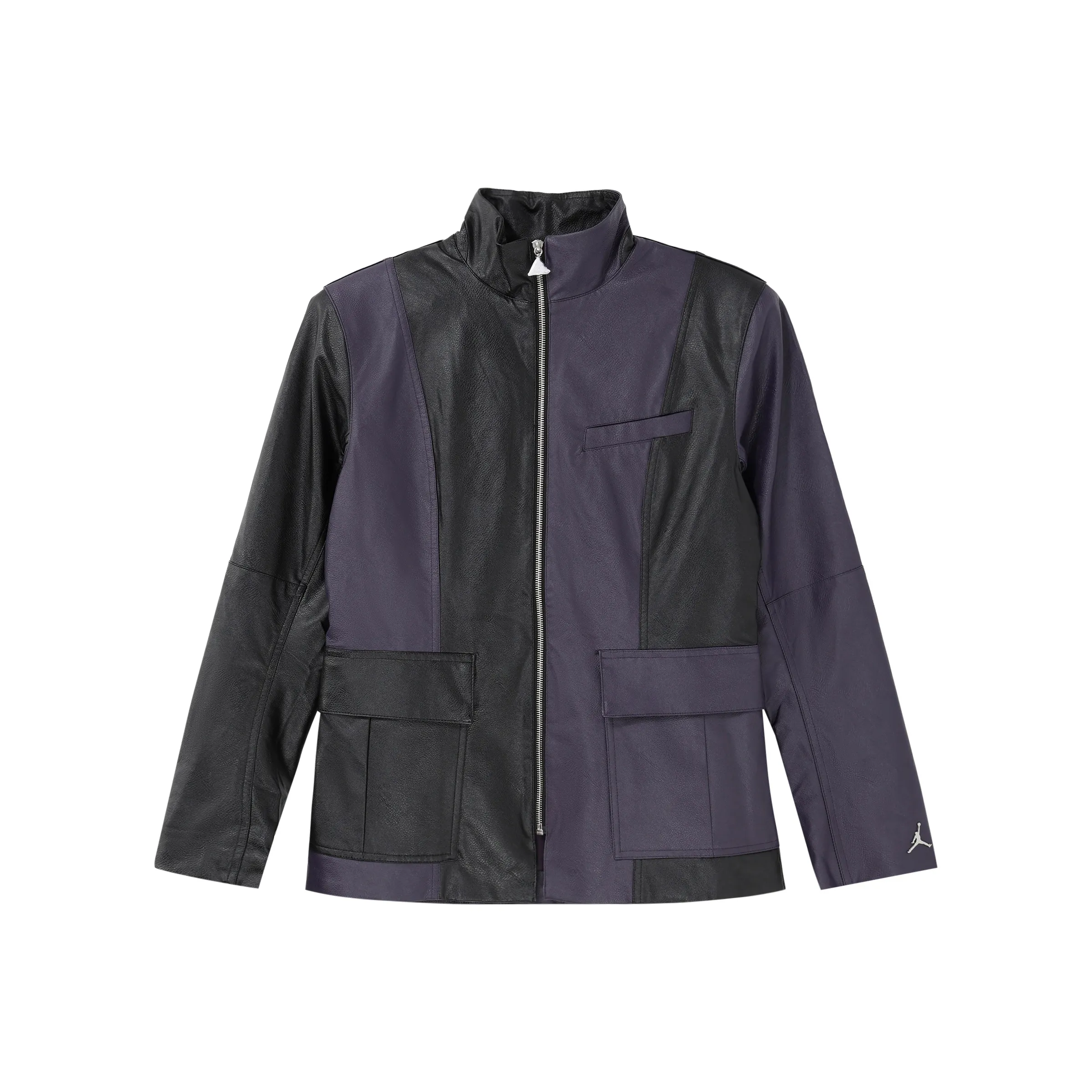 Джордан Куртка Женская Черная Фиолетовая