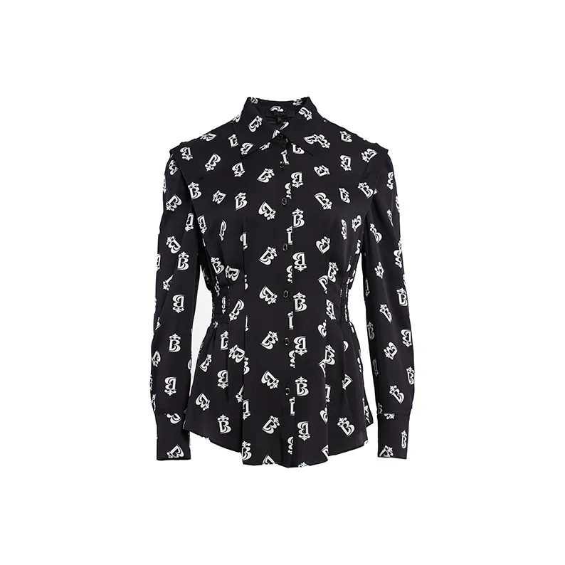 BESIONIA SS24 Рубашка Женская Черная