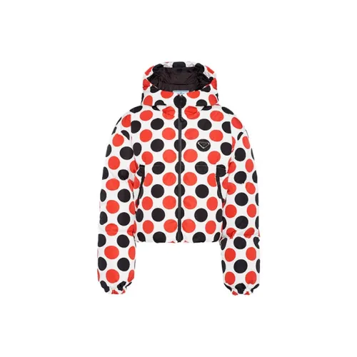 PRADA Красный Женские Пуховики