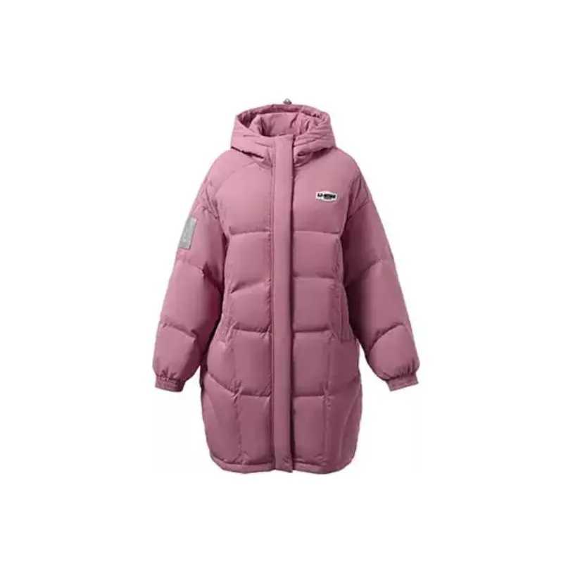 LINING Sports Fashion Collection Черная смородина Каштановый Женские пуховики