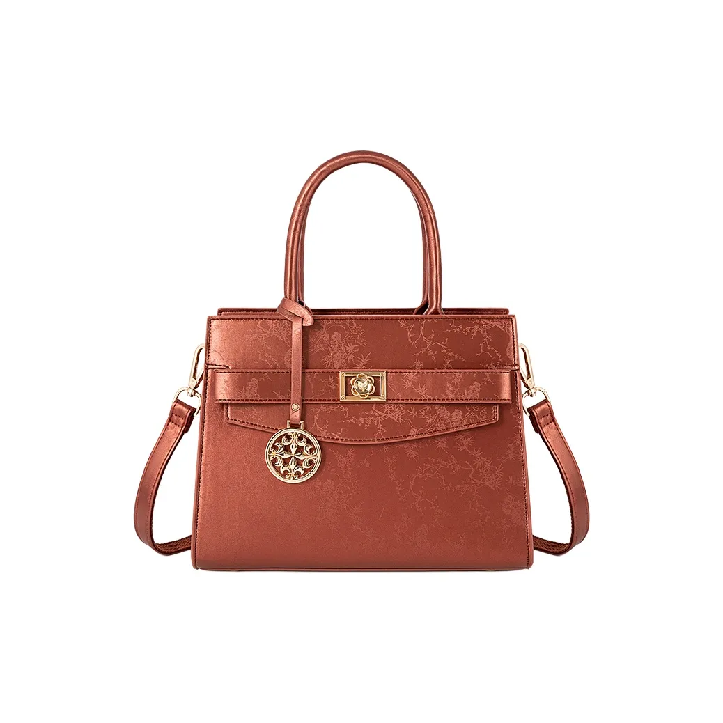 Vigno Сумка через плечо из синтетической кожи обычная женская красная