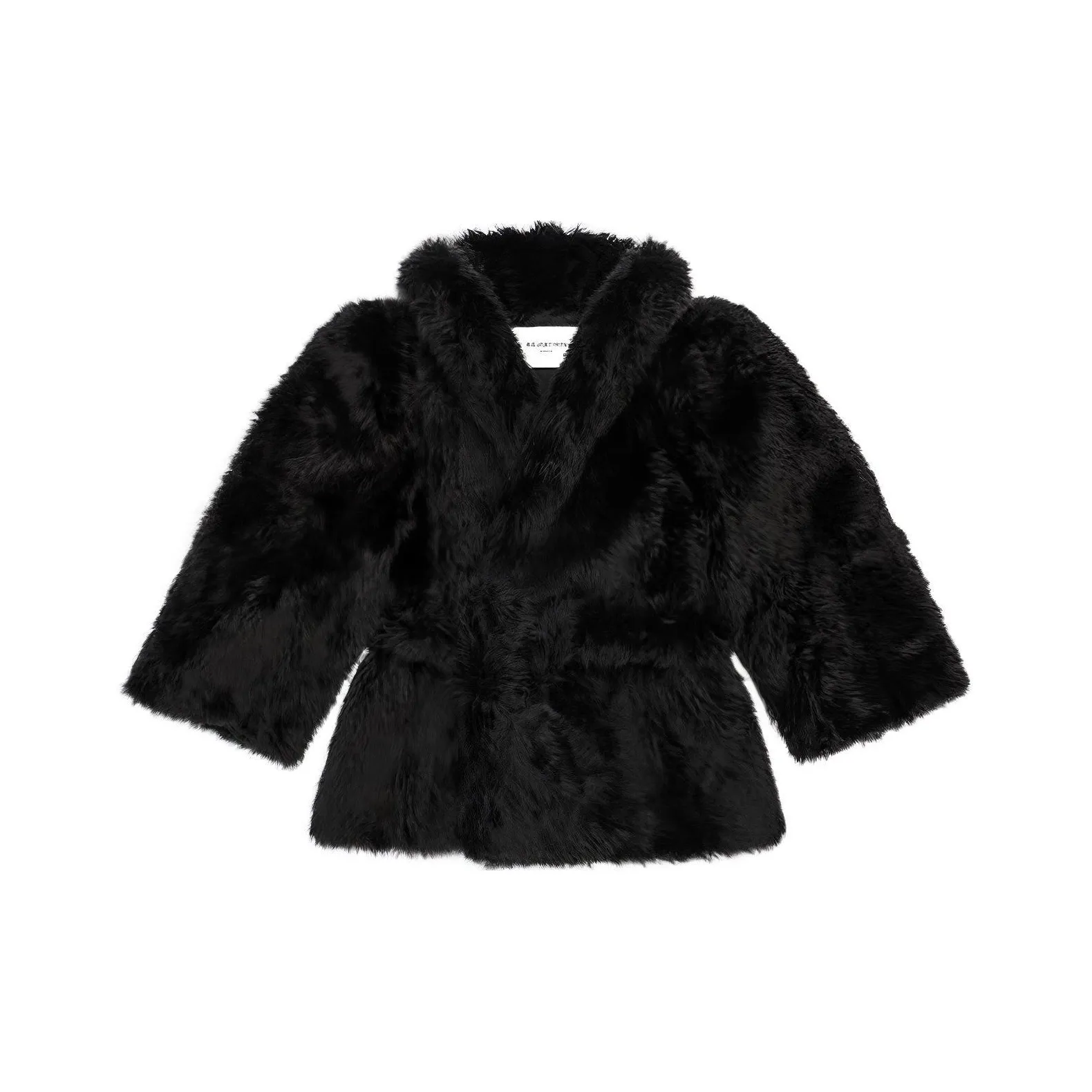 Balenciaga Teddy Sleeve Jacket 'Black'