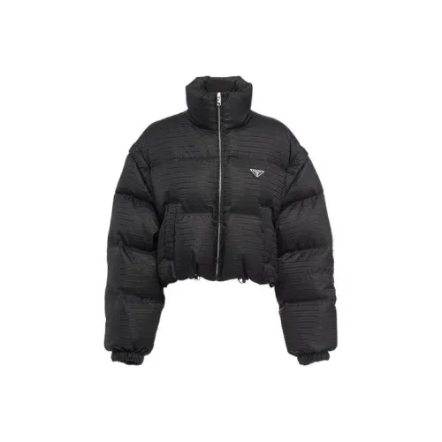 PRADA Черные Женские Пуховики