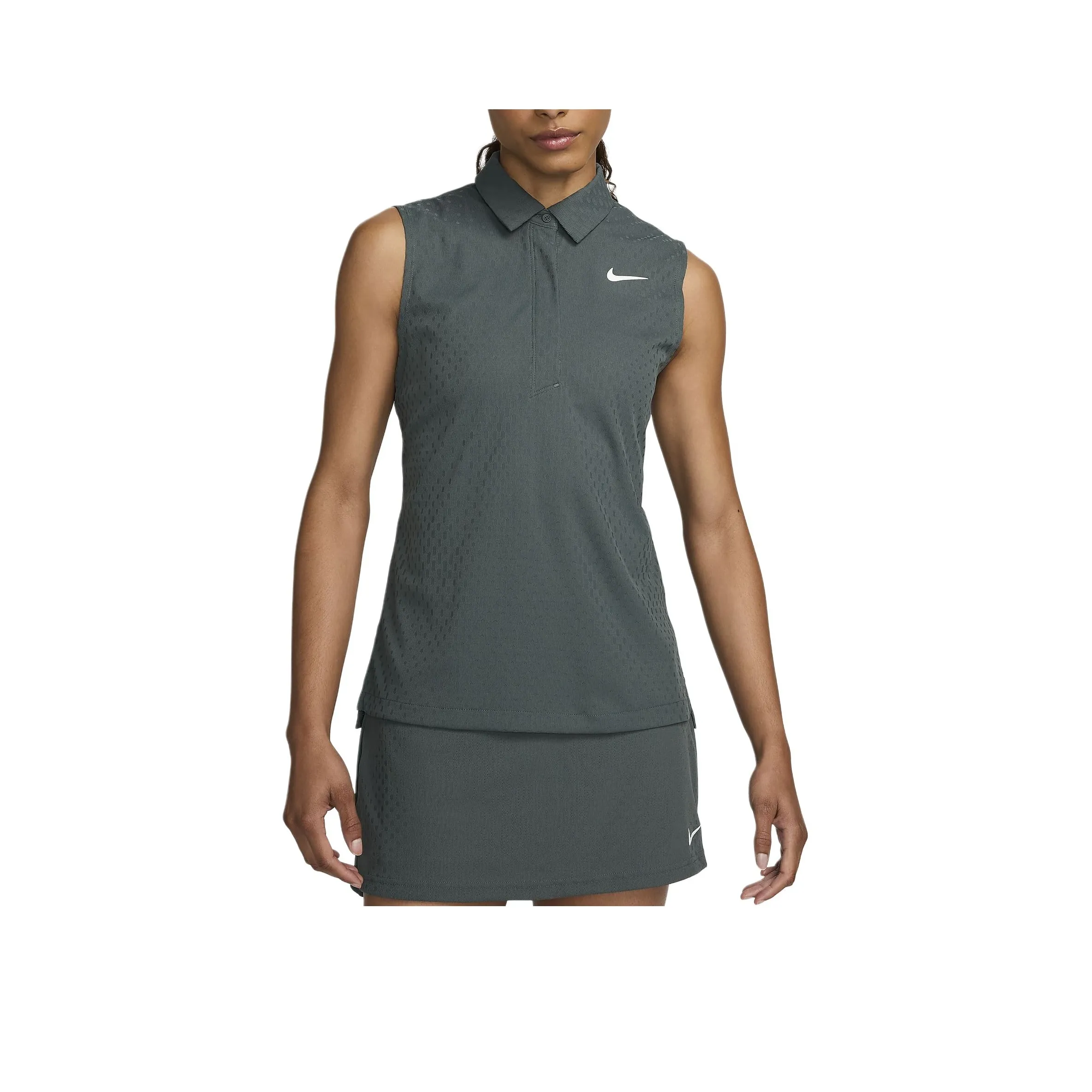Nike Dri-FIT ADV Polo Shirts Women's Vintage Green/White