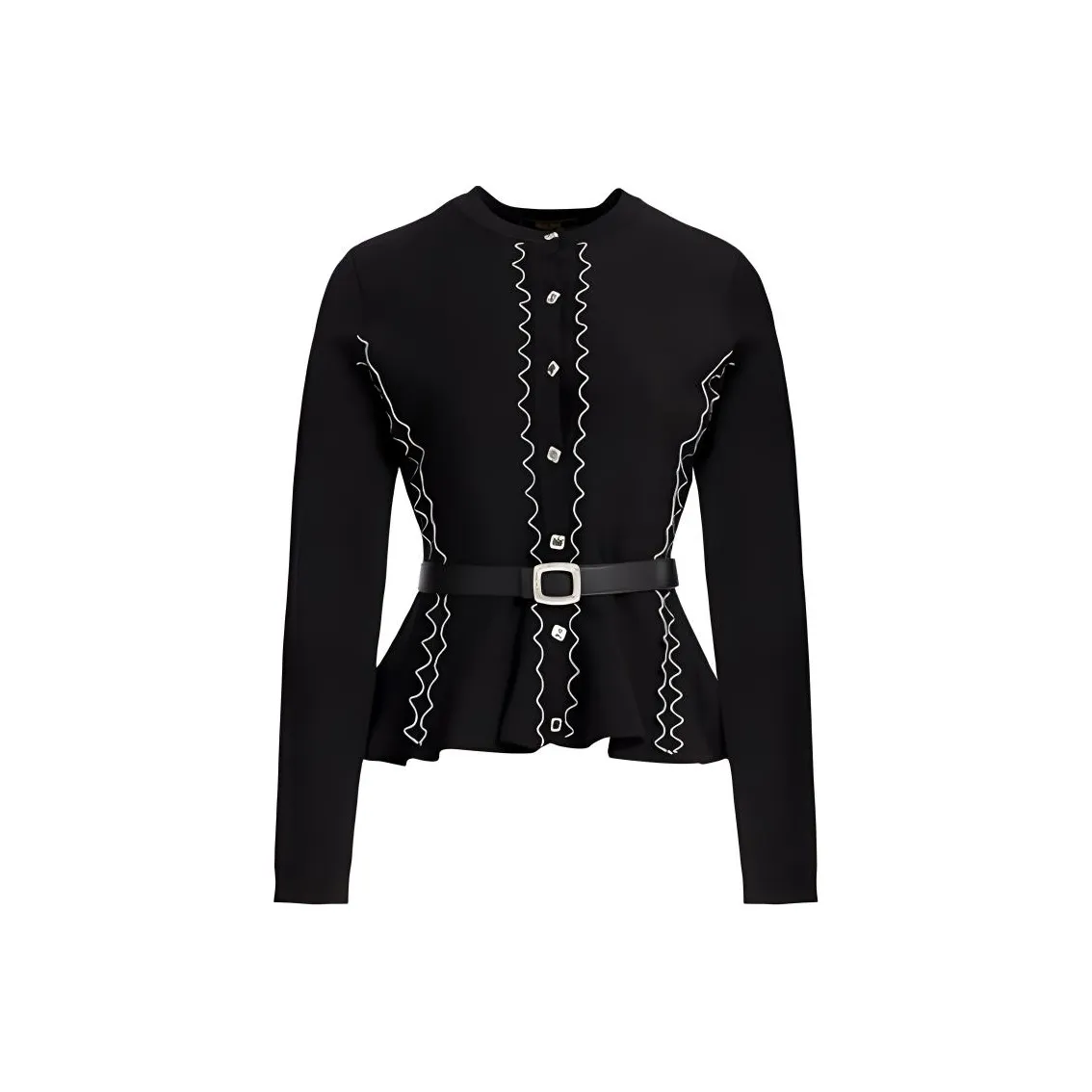 BESIONIA FW21 Jackets Coats Korean Style Women's Black White Pattern
