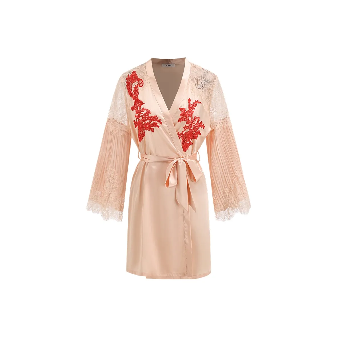 MY BODY Sleep Халат Женские Жемчужный Персик