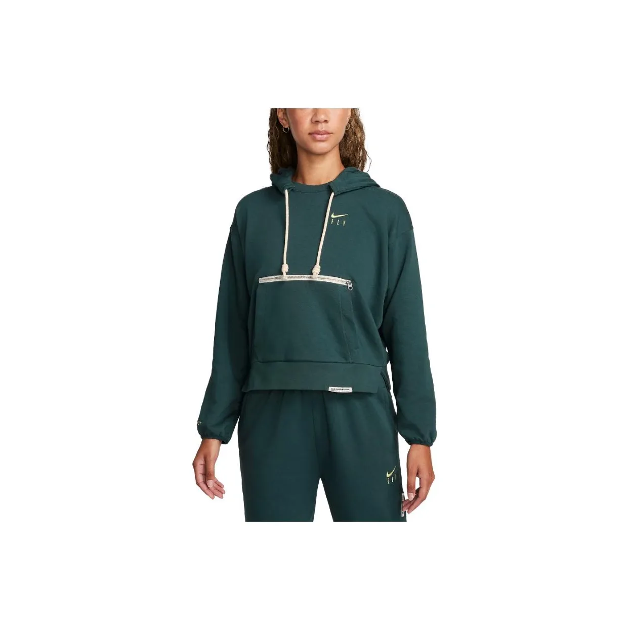 Nike Dri FIT Swoosh Fly Standard Issue Women's Pullover Basketball Hoodie