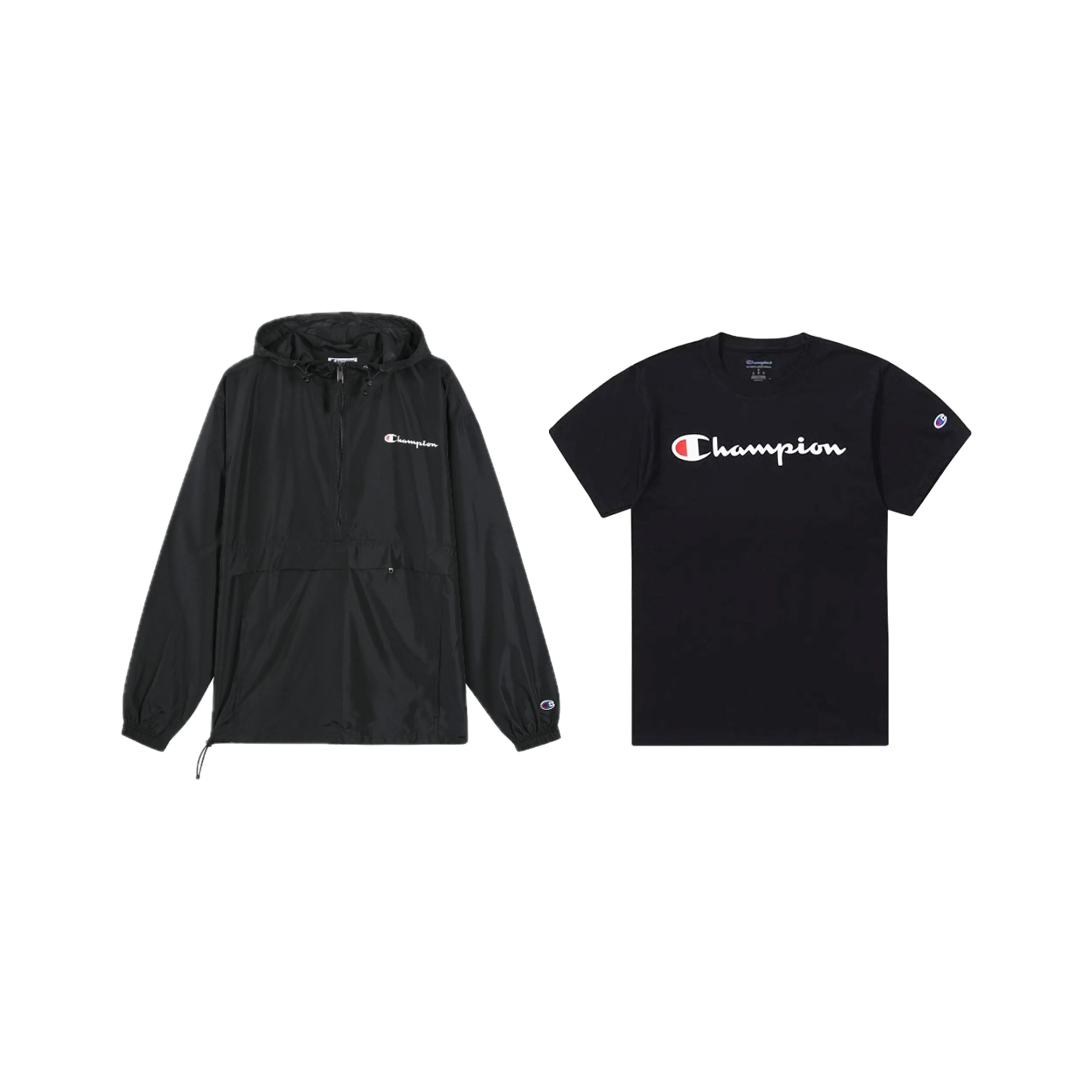 Champion Повседневная Спортивная Одежда Унисекс Черный