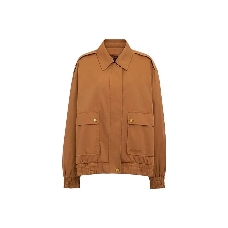 COACH SS24 Куртки Пальто Женские Milk Tea