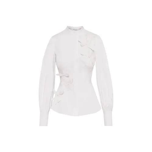 Oscar De La Renta Белые Женские Рубашки