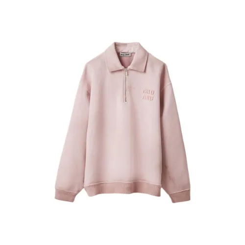 MIU MIU Снег Розовый Женские Поло