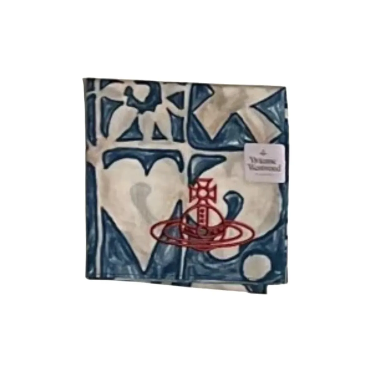 Vivienne Westwood Шелковые шарфы Унисекс Синий