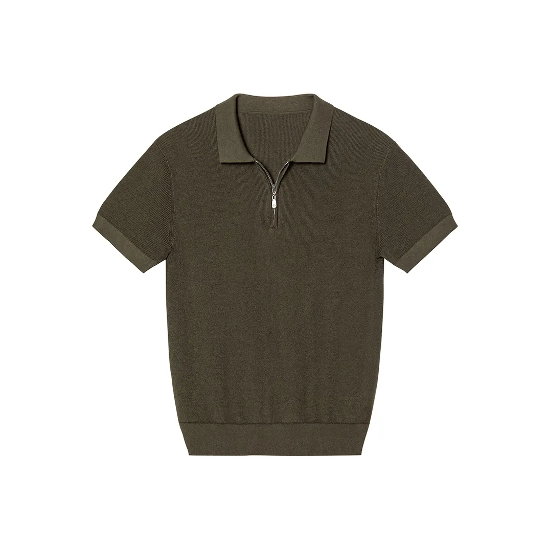 SKARO Поло Мужское Оливково-Зеленое SKP821