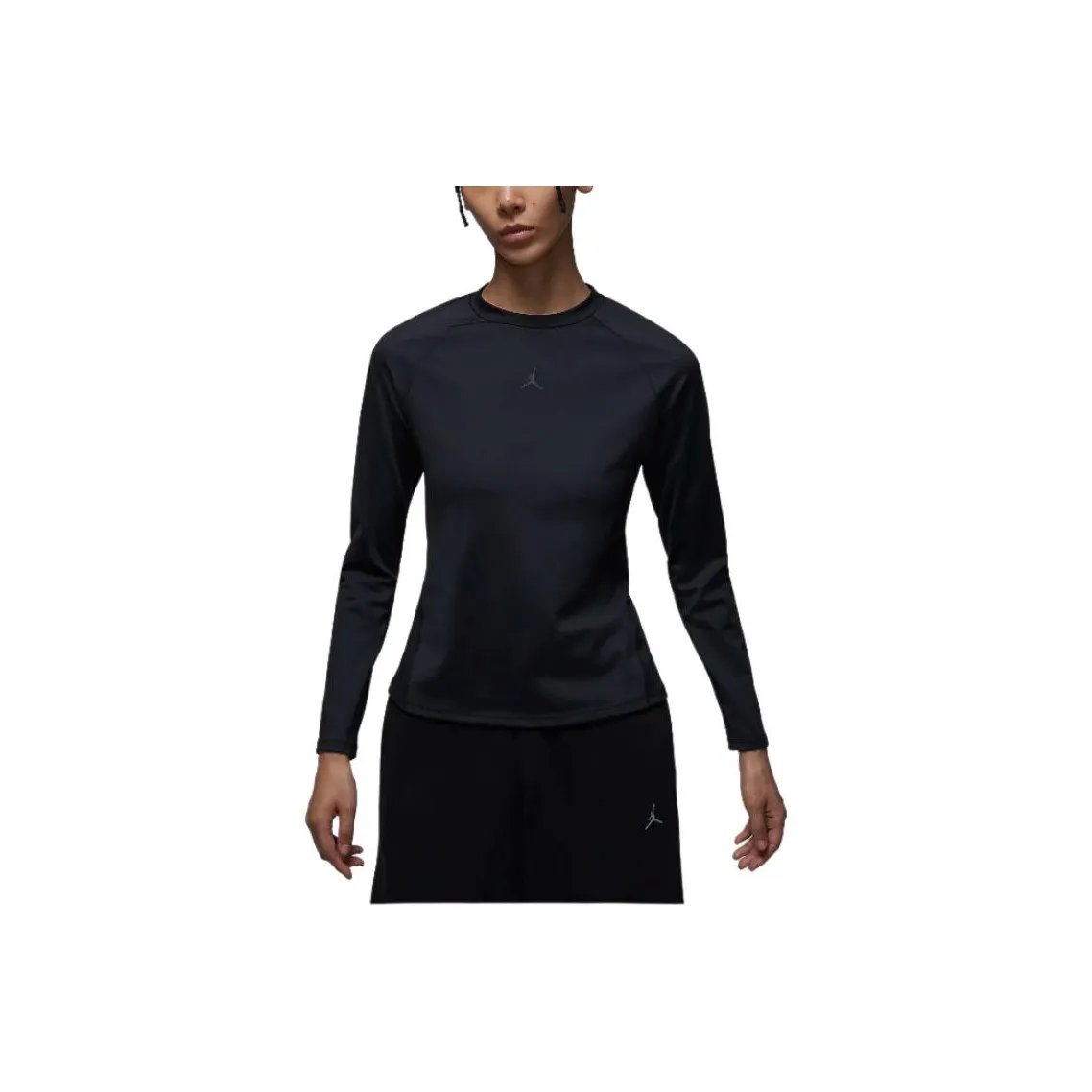 Jordan Sport Dri FIT Raglan Sleeve T Shirt Women's Black