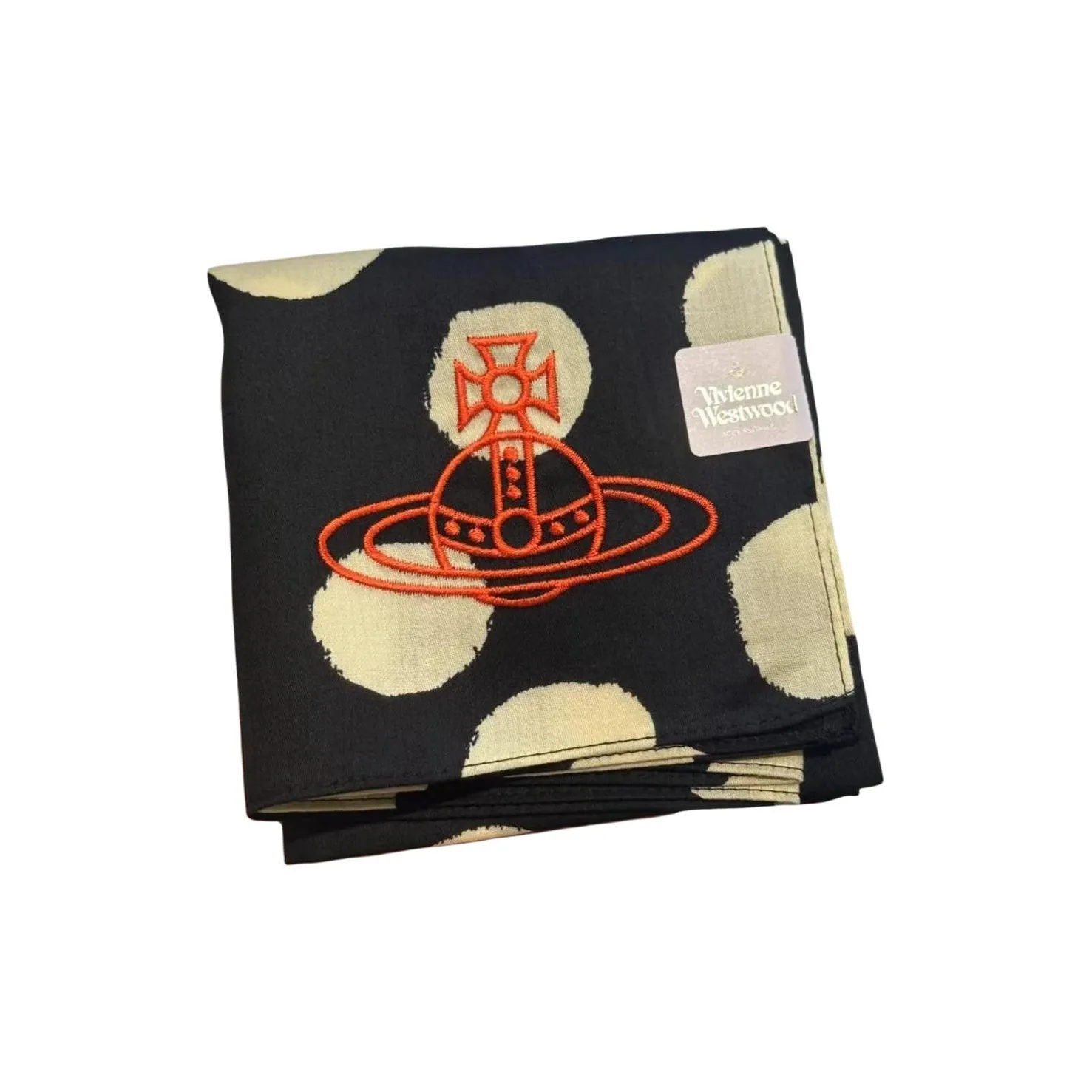 Vivienne Westwood Шелковые шарфы Унисекс Черный