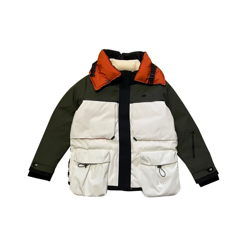 New Balance совместный бренд Пуховик Зимний Женский Белый