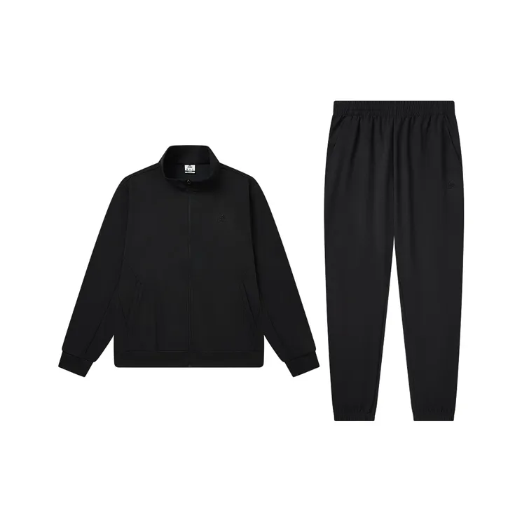 PEAK Бег Одежда Наборы Мужской Черный