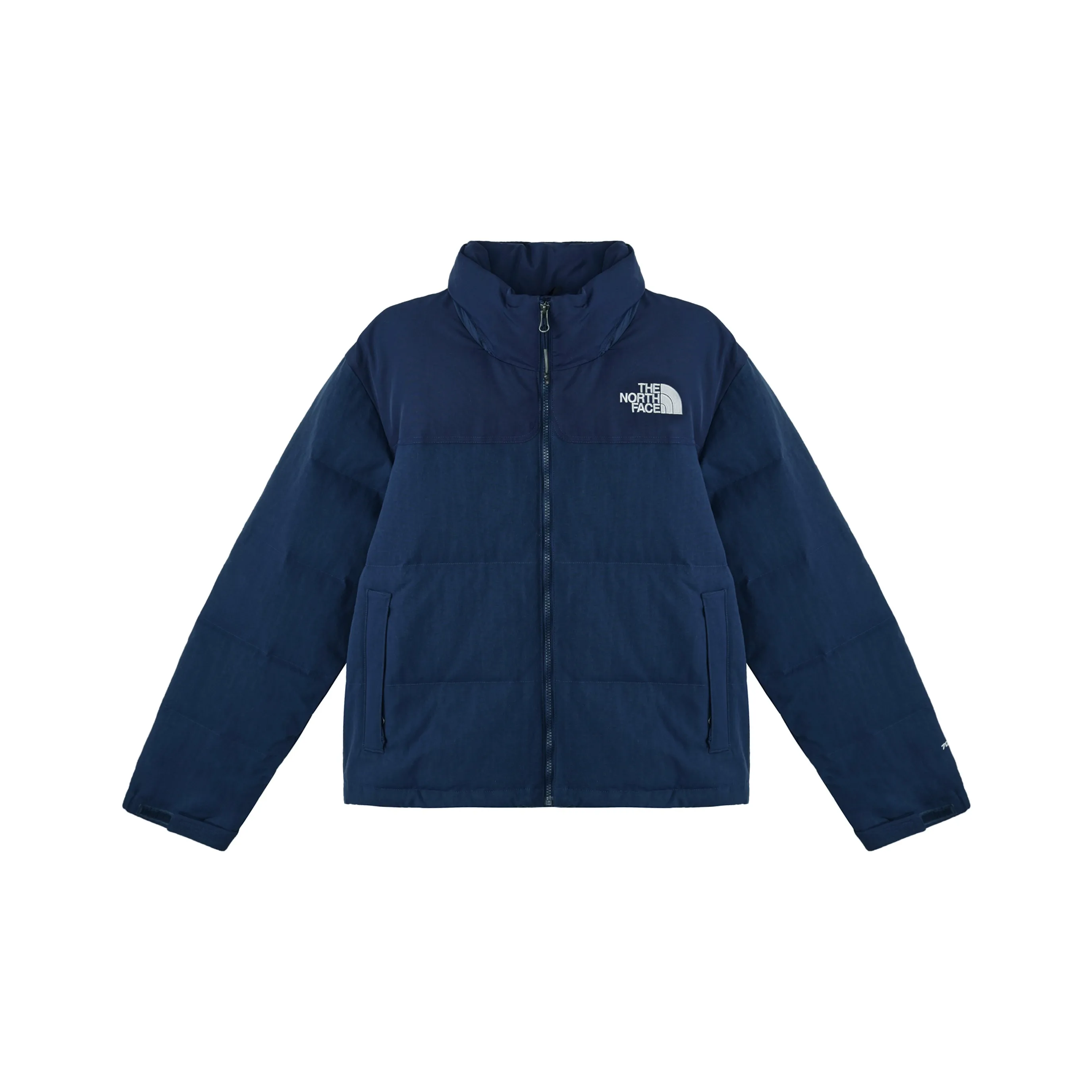The North Face Nuptse пуховик женский синий