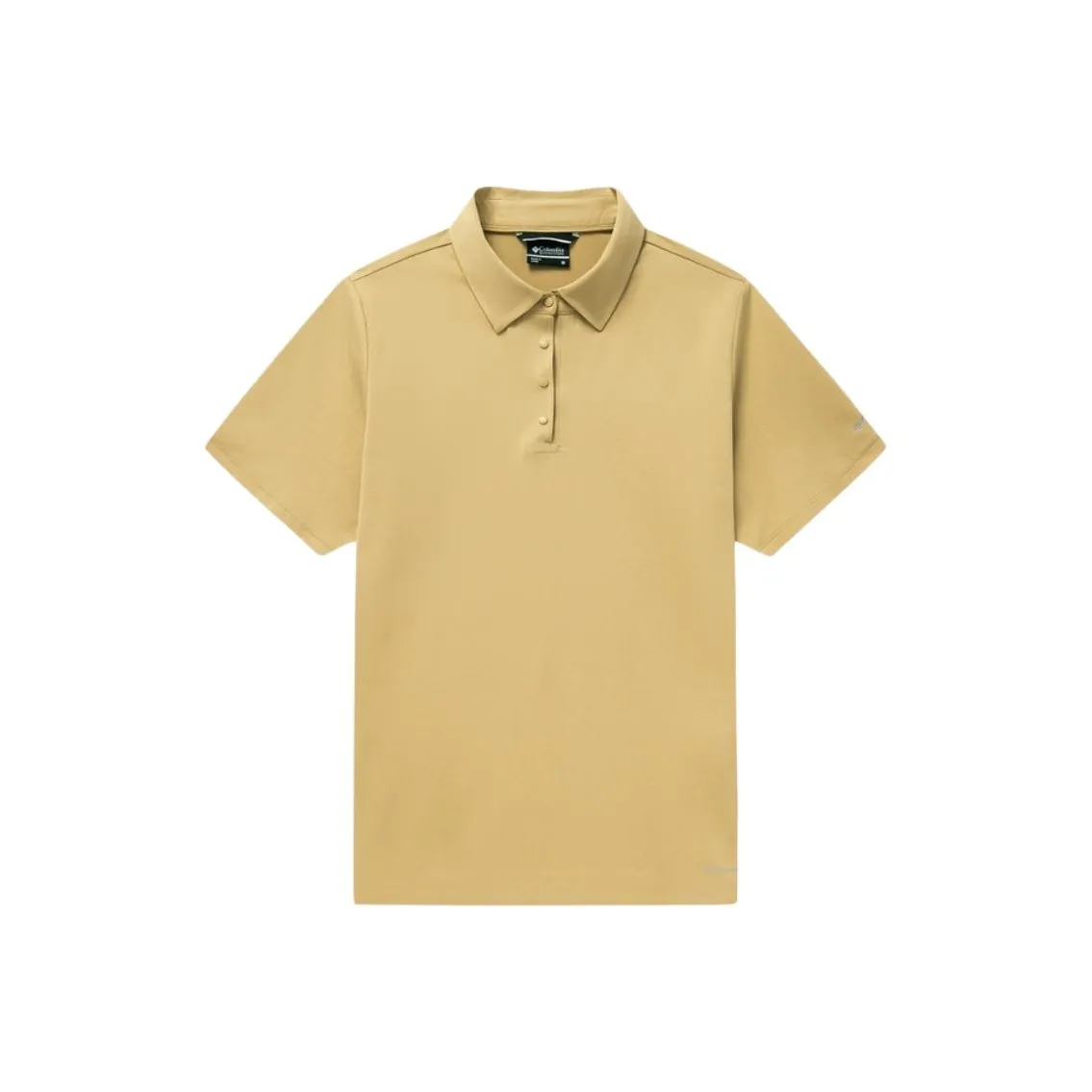 Columbia Transit SS24 Поло Женское Желтое