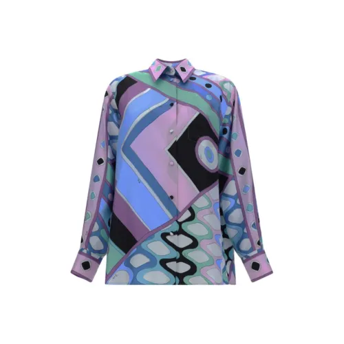 EMILIO PUCCI Многоцветные Женские Рубашки