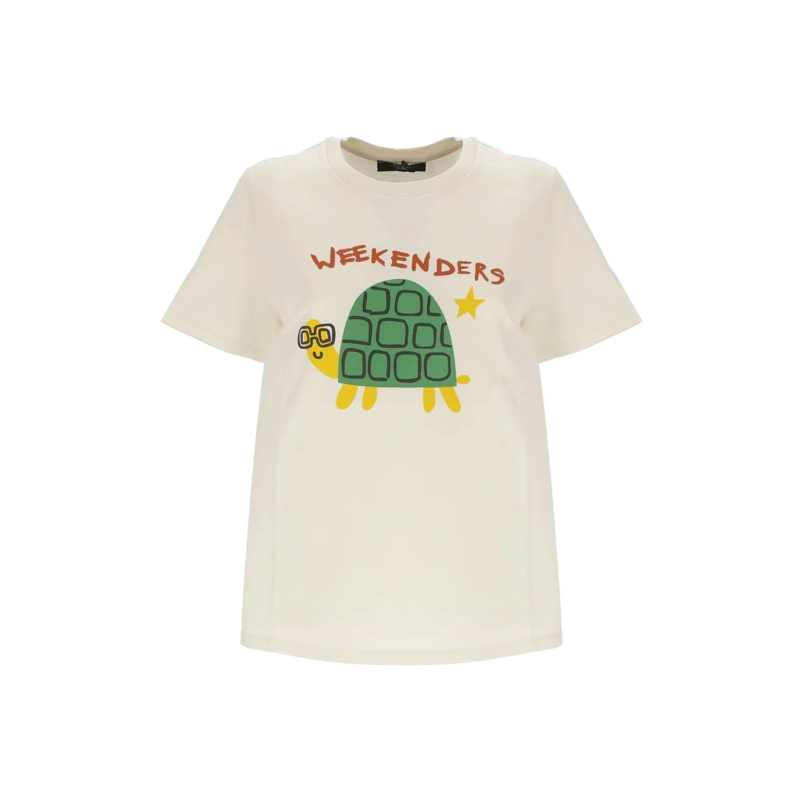 WEEKEND MaxMara Graphic Printed Crewneck T Shirt