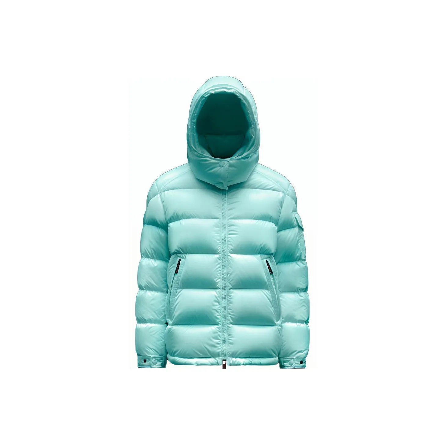 Moncler Mel Series FW22 Down Jacket Women's Aqua Green