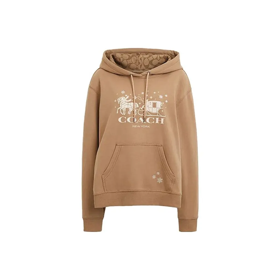 COACH FW23 Толстовка Женская Natural