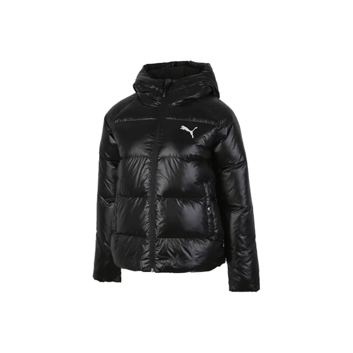 PUMA Пуховик Зимний Женский Черный