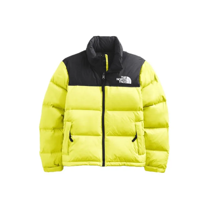 The North Face 1996 Collection Желтая, зеленая Женская пуховая куртка