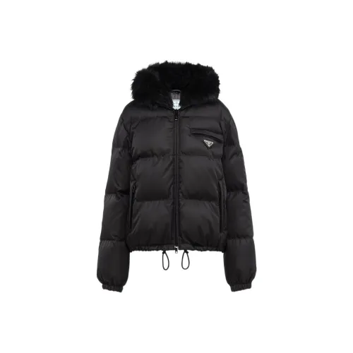 PRADA Черные Женские Пуховики