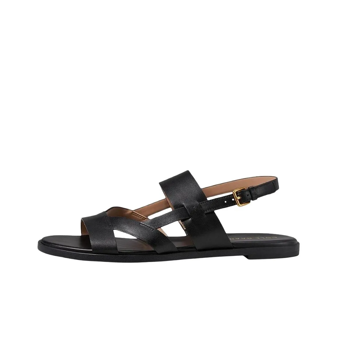 COLE HAAN Fawn One Strap Sandals Women's Black