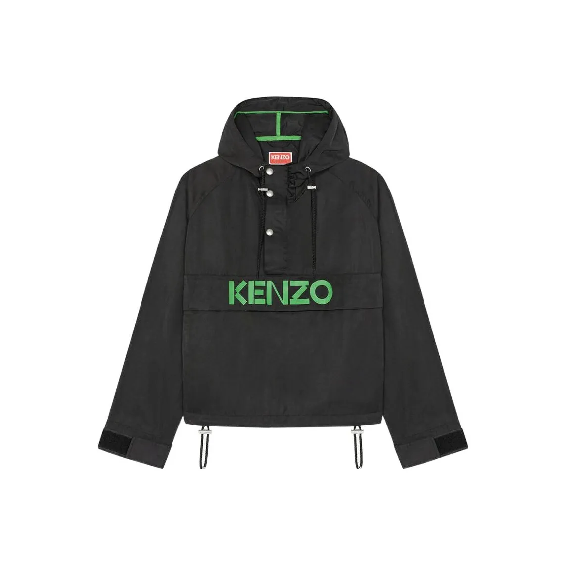 Кензо X Ниго FW22 Letter Logo Куртка Осенняя Женская Черная
