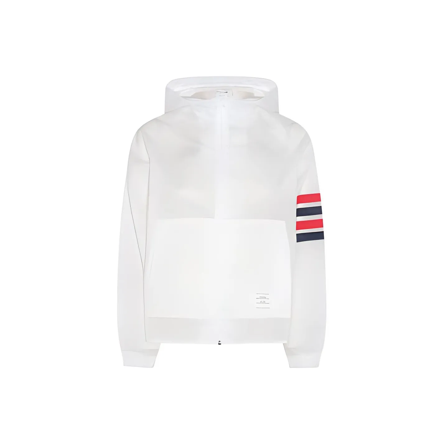 THOM BROWNE 4 Bar Stripe Detailed Hooded Jacket