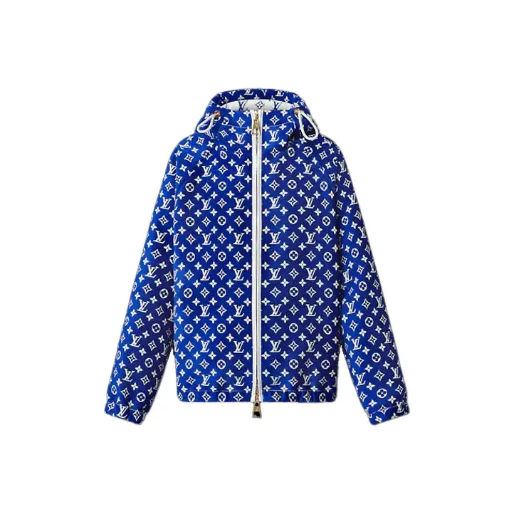LOUIS VUITTON Jackets Coats Women's Blue
