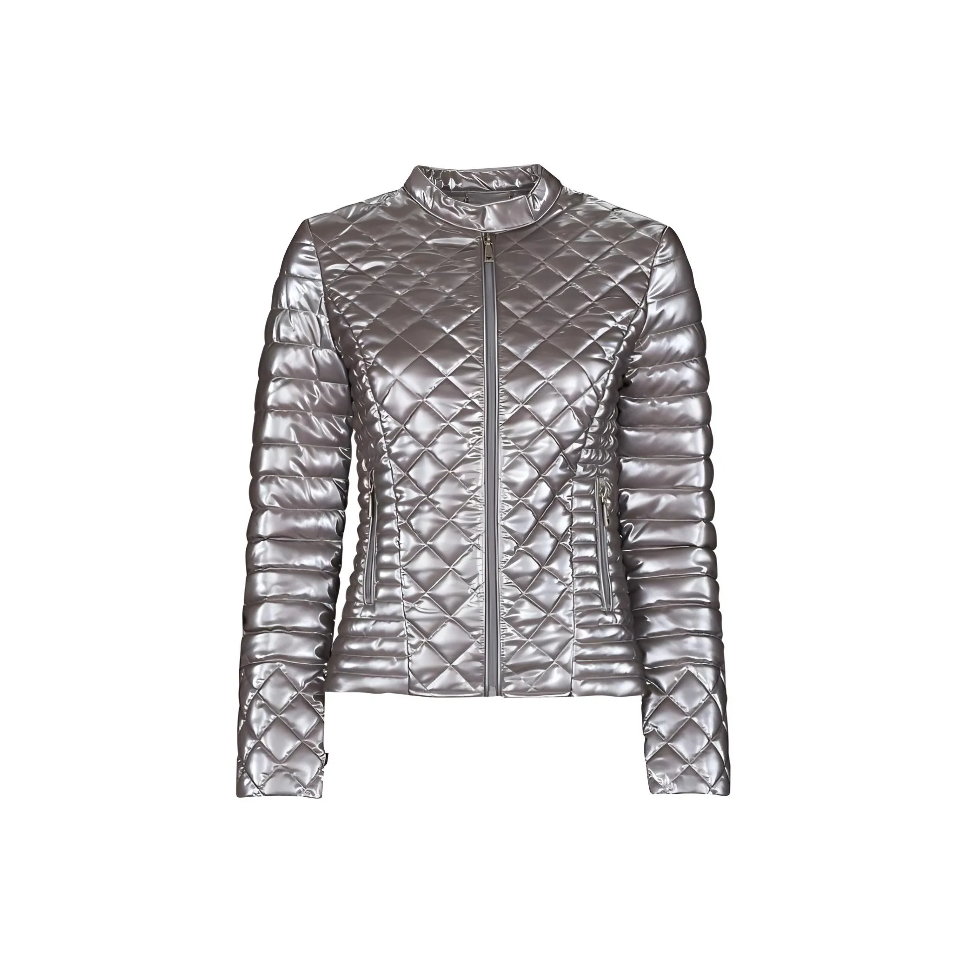 GUESS Jackets & Coats Women's Silver