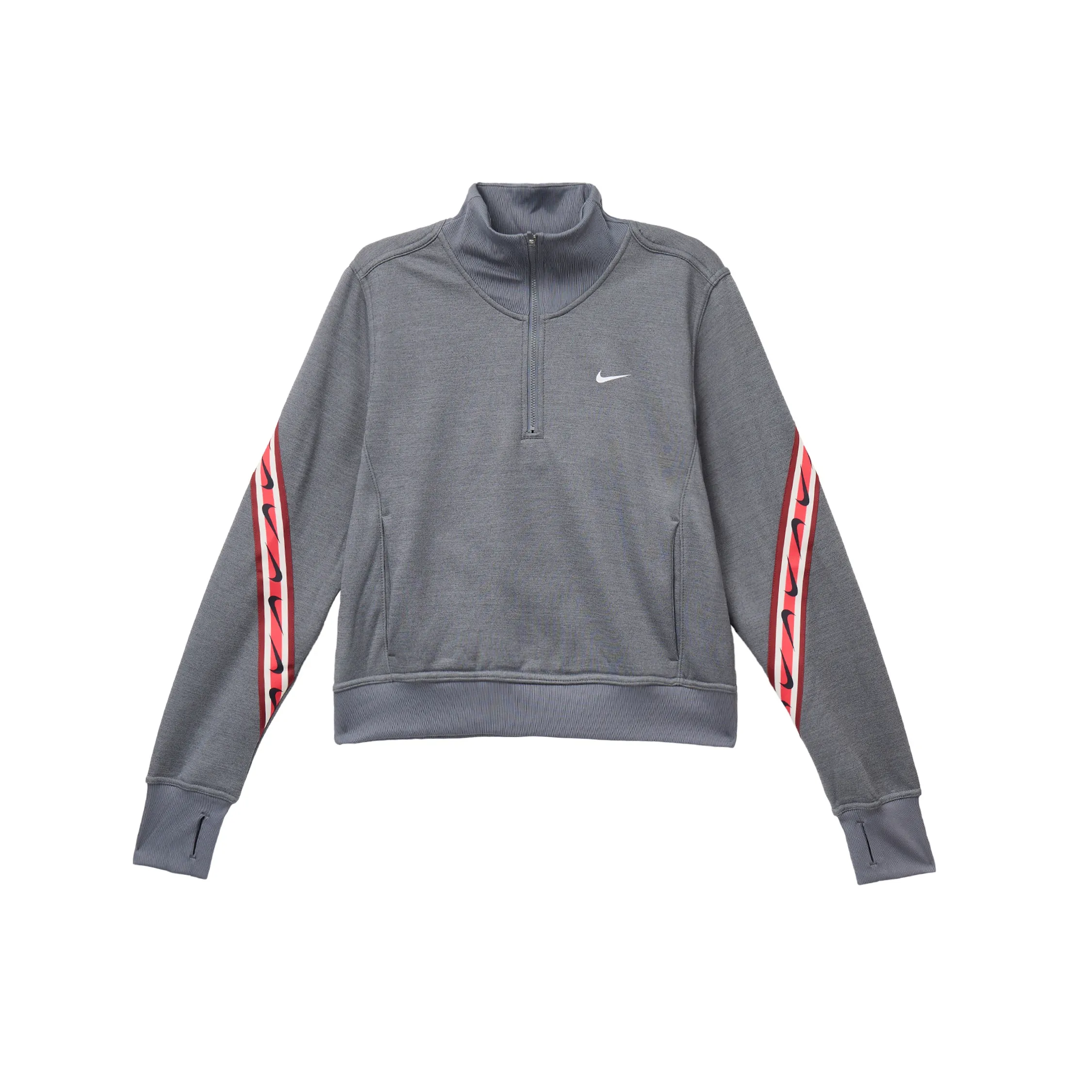 NIKE THERMA Форма one Угольно-серый Женские Свитшоты