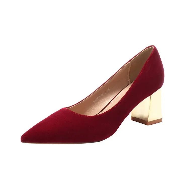 Zomila Грубый каблук Высокие каблуки Женские Красный