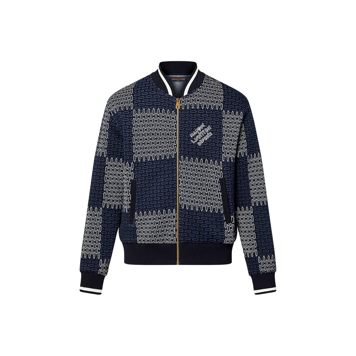 Louis Vuitton valorizaci Damier Quilted Cotton Bomber