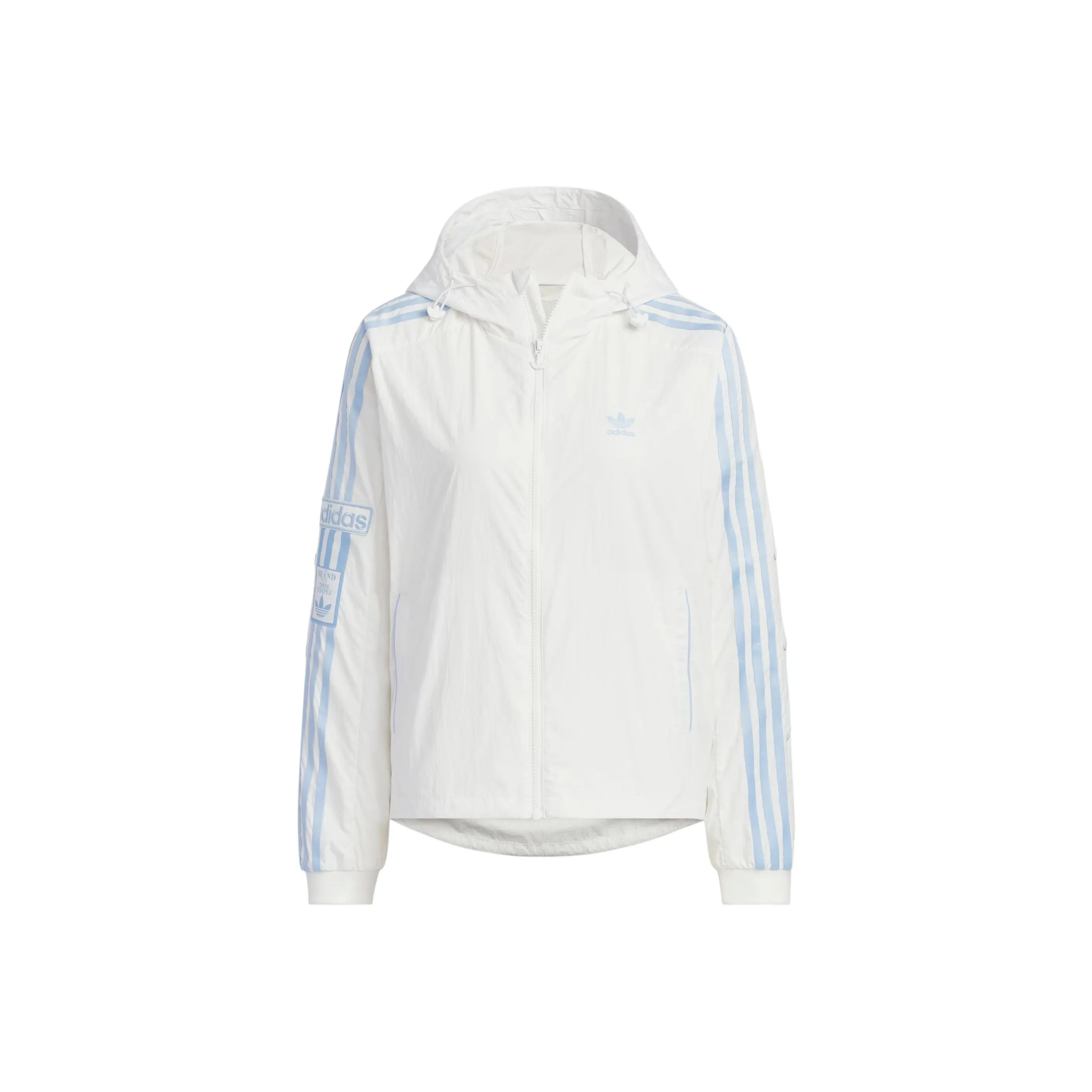 Adidas Originals ADIBREAK WINDBREAKER Jackets Coats Women's Bright White