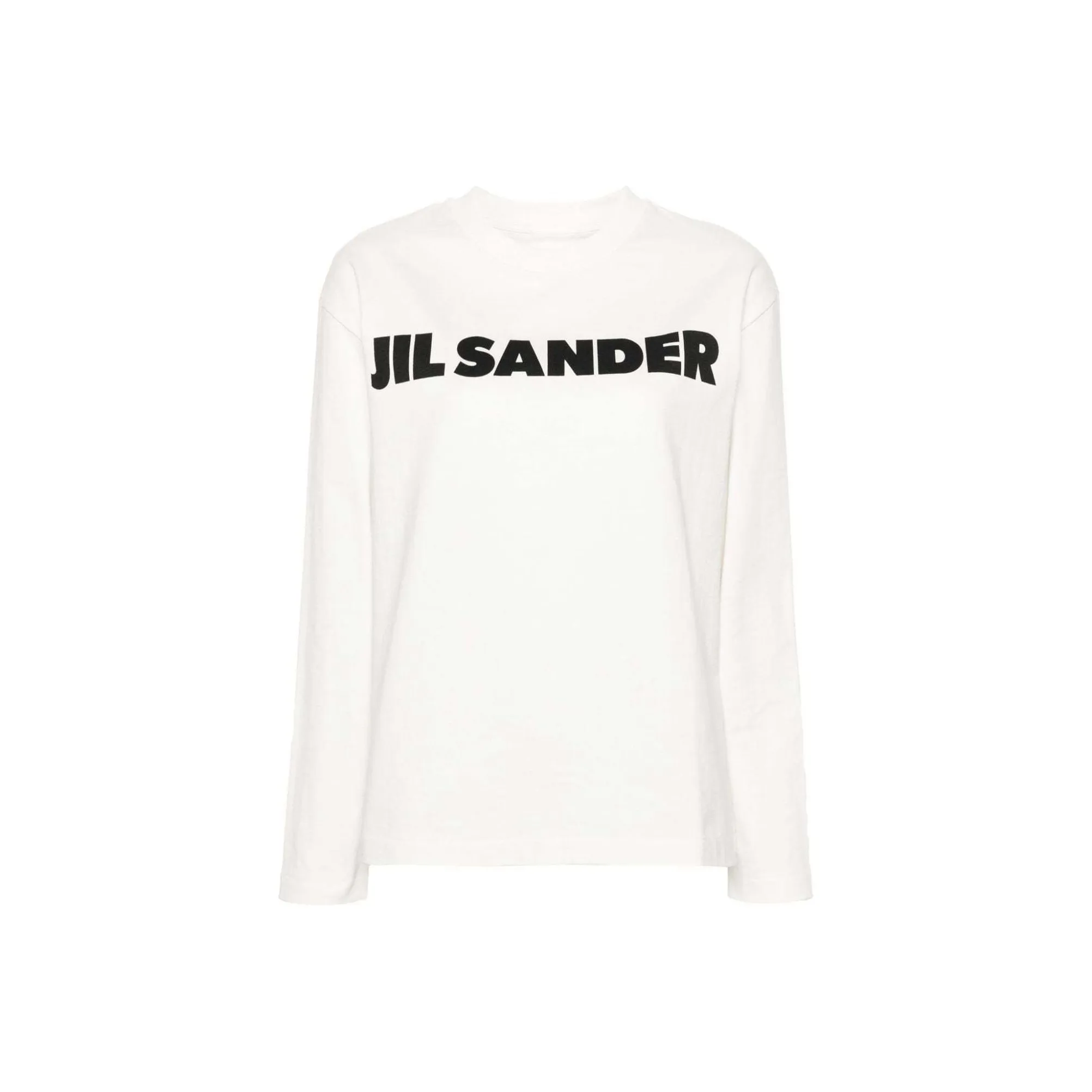 JIL SANDER SS24 Свитшот Женский Айвори Белый