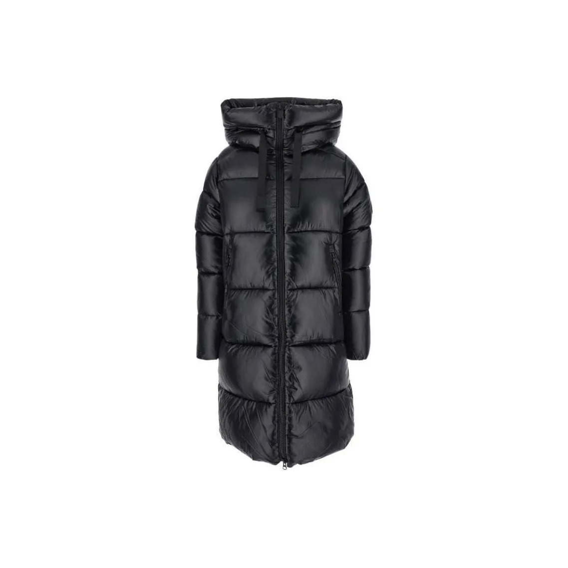 SAVE THE DUCK Logo Patch Padded Coat