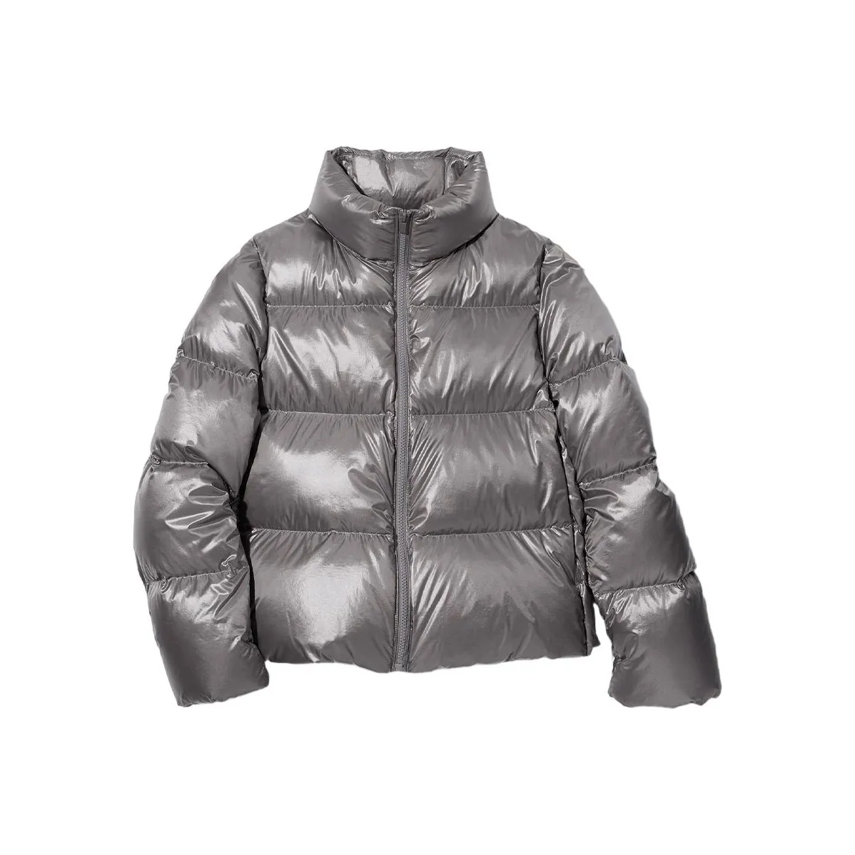 UNIQLO Down Jacket Women's Lead Gray