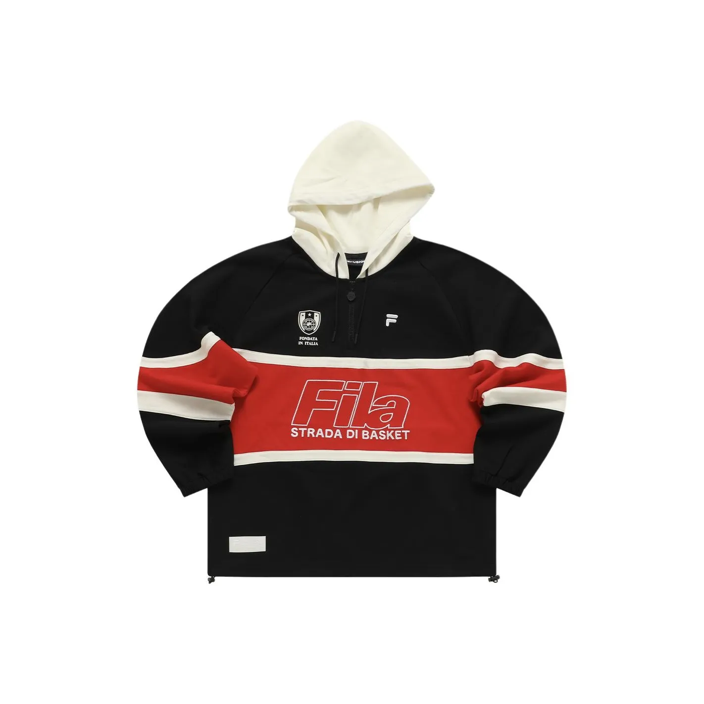 FILA FUSION Толстовка Женская Темно-Черная