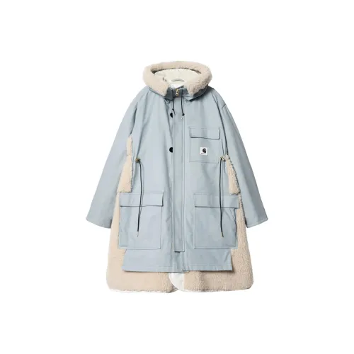 sacai X Carhartt WIP FW23 Co Branded SERIES Небесно-голубой Женские Куртки