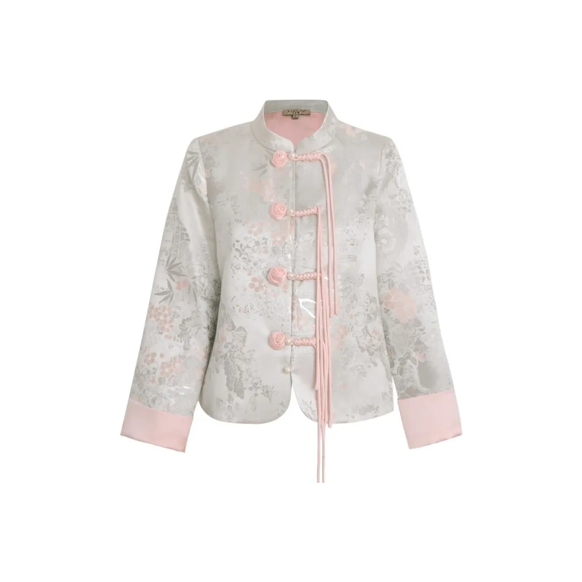 KAMILAN Куртка Женская Серо-Белая