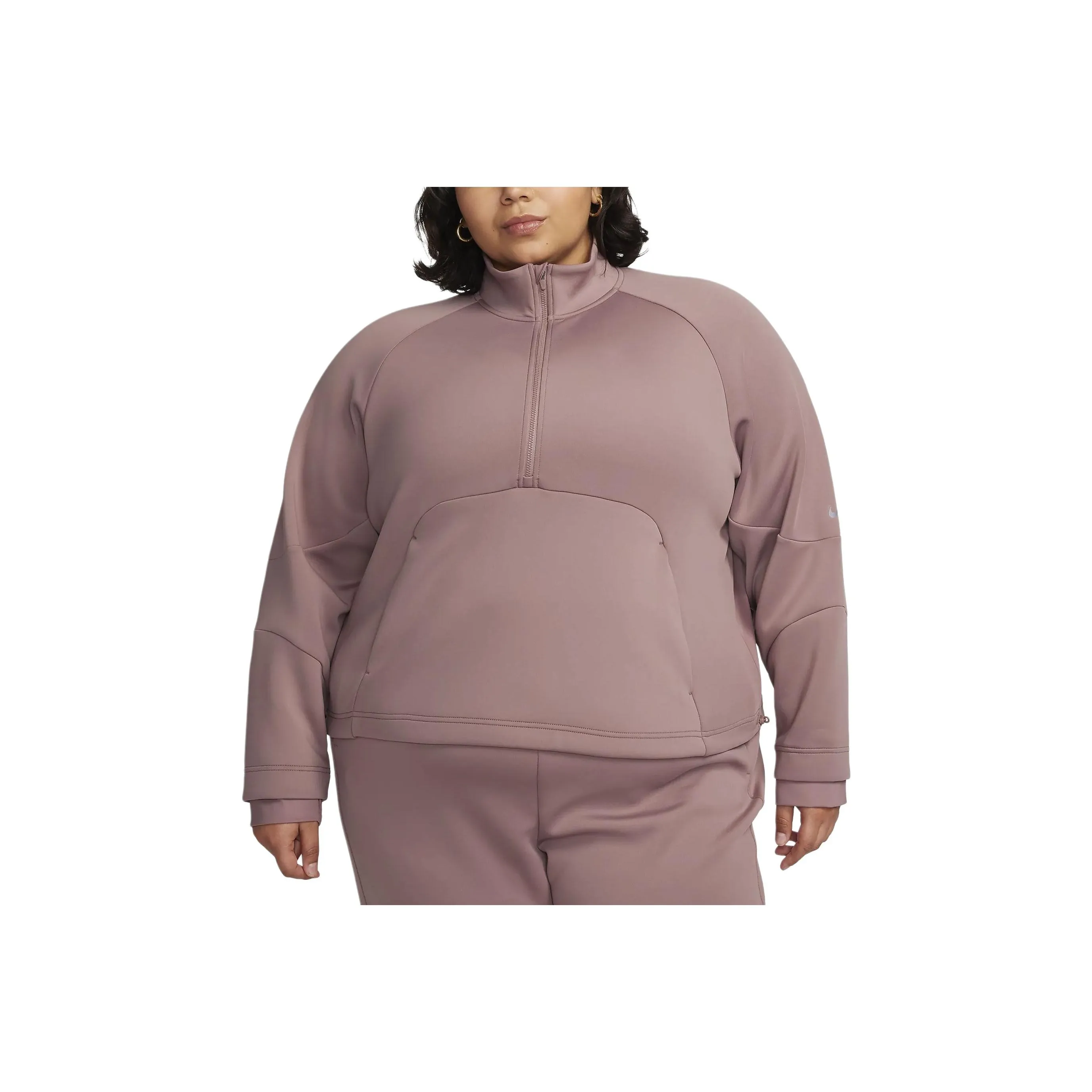 Nike Dri-FIT Prima Women's 1/2-Zip Training Top Plus Size