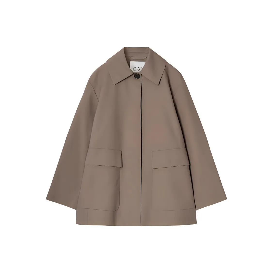 COS Куртки Пальто Женские Бежевые